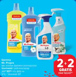 Carrefour Gamma Mr. Propre aanbieding