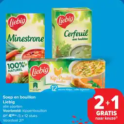 Carrefour Soep en bouillon Liebig aanbieding