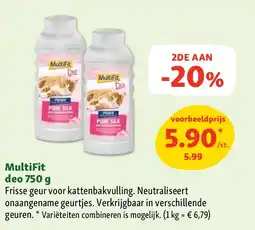 Maxi Zoo MultiFit deo 750 g aanbieding