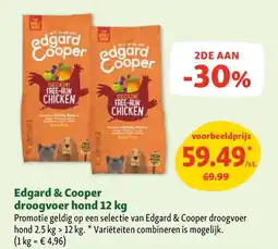 Maxi Zoo Edgard & Cooper droogvoer hond 12 kg aanbieding