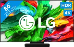 Coolblue LG 86 QNED86 EVO 4K (2025) + Sonos Beam Gen2 Noir aanbieding