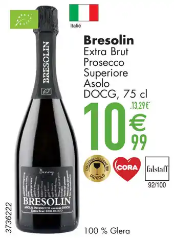 Cora Bresolin Extra Brut Prosecco Superiore aanbieding