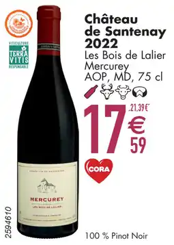 Cora Château de Santenay 2022 aanbieding