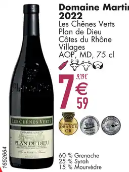 Cora Domaine Martin 2022 aanbieding