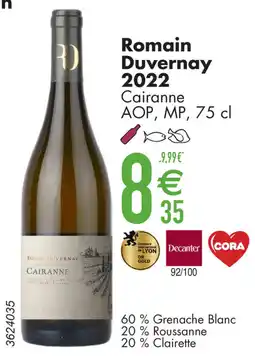 Cora Romain Duvernay 2022 aanbieding