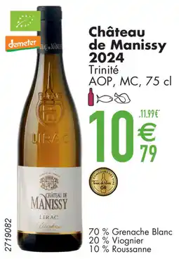 Cora Château de Manissy 2024 aanbieding