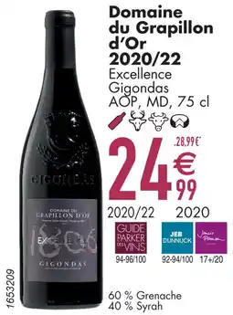 Cora Domaine du Grapillon d'Or 2020 / 22 aanbieding