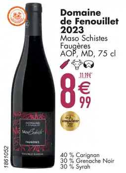 Cora Domaine de Fenouillet 2023 aanbieding