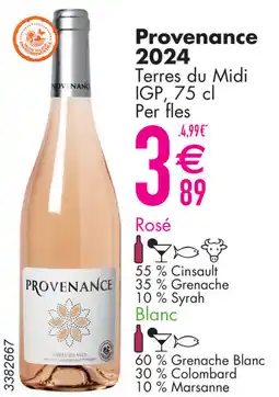 Cora Provenance 2024 aanbieding