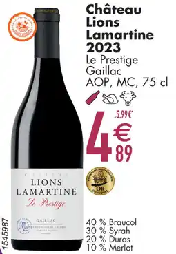 Cora Château Lions Lamartine 2023 aanbieding