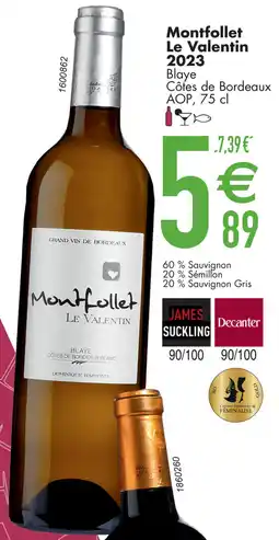 Cora Montfollet Le Valentin 2023 aanbieding