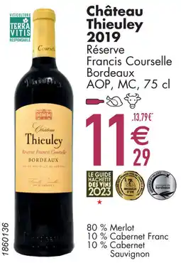 Cora Chateau Thiculey 2019 aanbieding