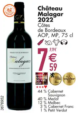 Cora Château Malagar 2022 aanbieding
