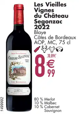 Cora Les Vieilles Vignes du Château Segonzac 2022 aanbieding