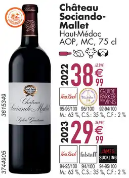 Cora Chateau Sociando Mallet aanbieding
