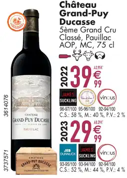 Cora Château Grand-Puy Ducasse aanbieding