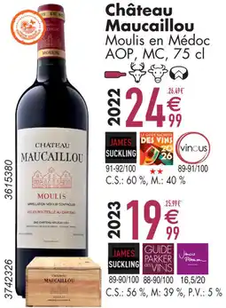Cora Château Maucaillou aanbieding