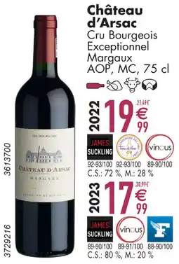 Cora Château d'Arsac aanbieding