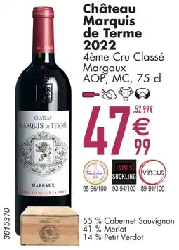 Cora Château Marquis de Terme 2022 aanbieding