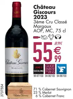 Cora Château Giscours 2023 aanbieding