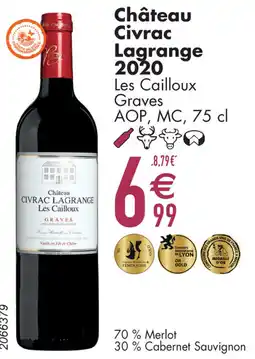 Cora Château Civrac Lagrange 2020 aanbieding