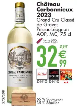 Cora Château Carbonnieux 2023 aanbieding