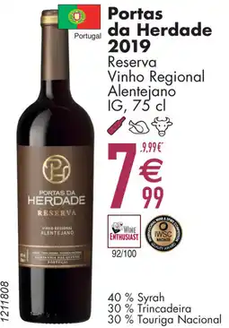 Cora Portas da Herdade 2019 aanbieding