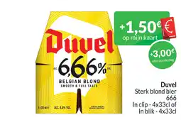Intermarché Duvel aanbieding