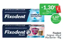 Intermarché Fixodent aanbieding