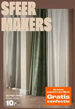 Kwantum Gordijn Joris aanbieding