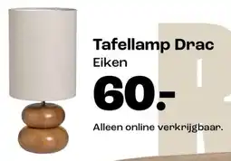 Kwantum Tafellamp Drac aanbieding