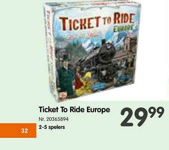 Ticket To Ride Europe