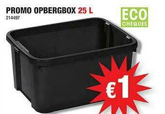 Promo Opbergbox