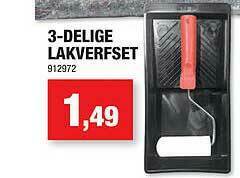 Hubo 3-delige Lakverfset aanbieding