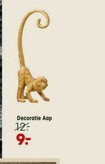 Kwantum Decoratie Aap aanbieding