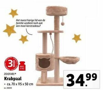 Lidl Krabpaal aanbieding