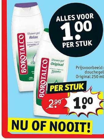 Kruidvat Douchegel aanbieding