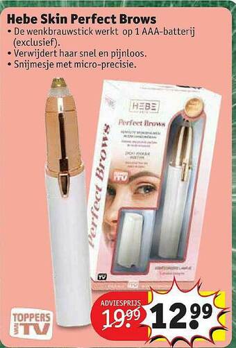 Kruidvat Hebe Skin Perfect Brows aanbieding