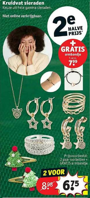 Kruidvat Kruidvat Sieraden aanbieding