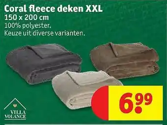Coral Fleece Deken Xxl