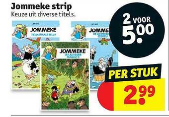 Jommeke Strip