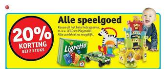 Kruidvat Alle Speelgoed aanbieding