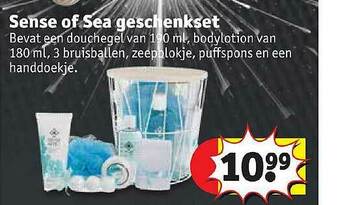 Kruidvat Sense Of Sea Geschenkset aanbieding