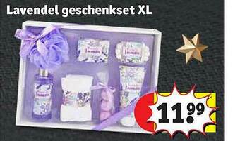 Kruidvat Lavendel Geschenkset Xl aanbieding