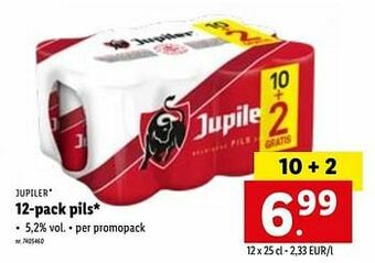 Lidl Jupiler 12-pack pils aanbieding
