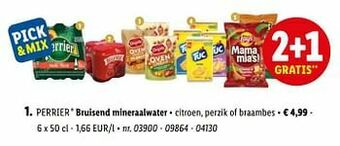 Lidl Bruisend mineraalwater aanbieding