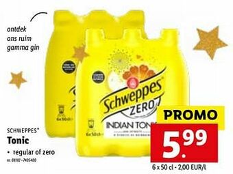 Lidl Tonic aanbieding