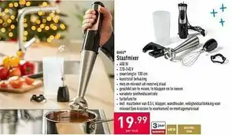 ALDI Quigg staafmixer aanbieding