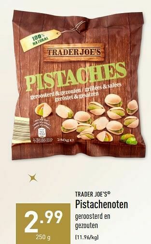 ALDI Pistachenoten aanbieding