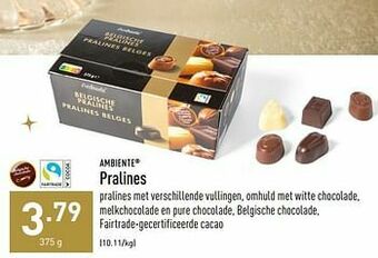 ALDI Pralines aanbieding